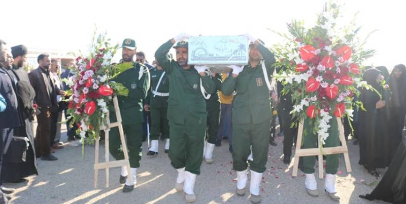 یک «شهید گمنام» مهمان جیرفتی‌ها شد